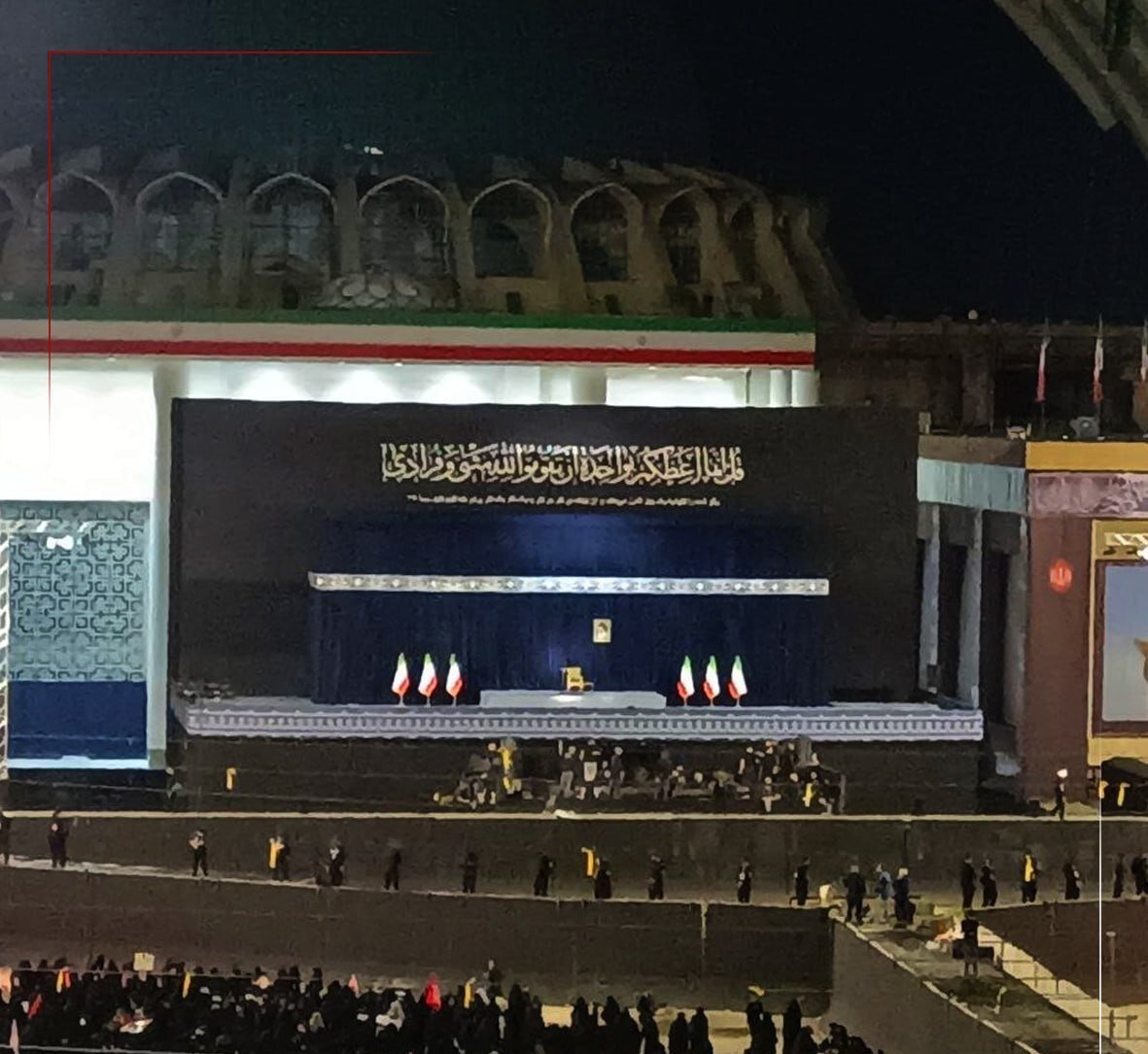 مراسم وداع با رهبر شهید انقلاب