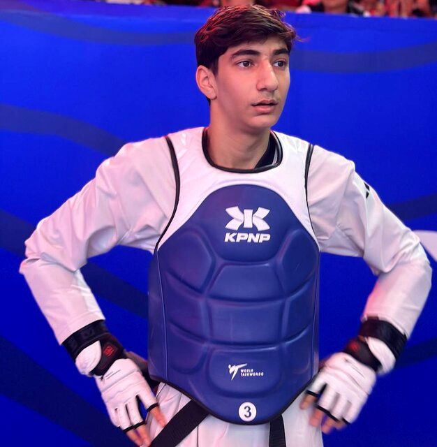 مهدی رزمیان از تکواندوی قهرمانی جهان حذف شد