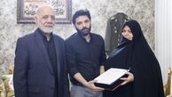 ابلاغ سلام رهبر معظم انقلاب به خانواده سپهبد شهید موسوی