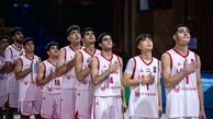 بسکتبال ایران در کاپ آسیا با شکست مقابل کره ششم شد
