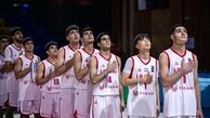 بسکتبال ایران در کاپ آسیا با شکست مقابل کره ششم شد