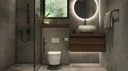میکروسمنت در حمام و سرویس بهداشتی؛ ضدآب، بدون درز، لوکس