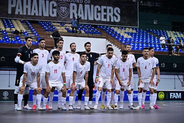 اعلام تاریخ مصاف فوتسال ایران و روسیه