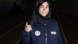 دختر دونده ایران نقره آسیا را بر گردن آویخت