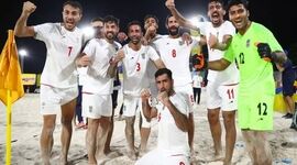 حضور تیم ملی فوتبال ساحلی در تورنمنت بلاروس