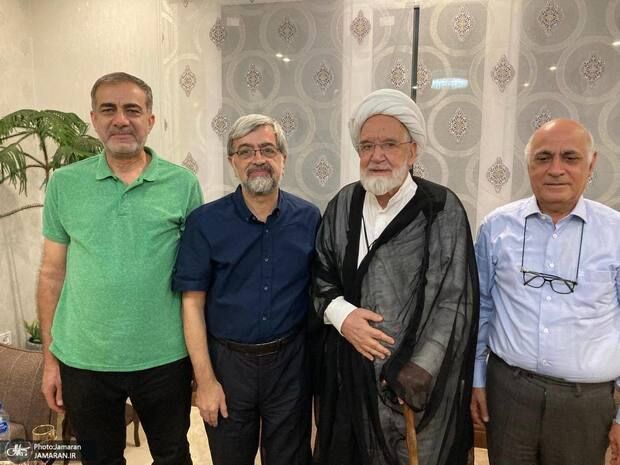 ملاقات مشاوران میرحسین موسوی با مهدی کروبی