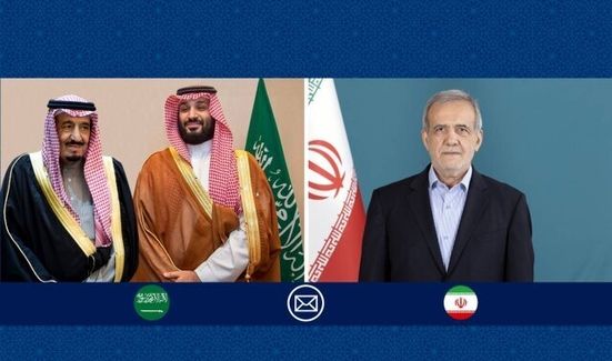 پیام پادشاه و ولیعهد عربستان به پزشکیان