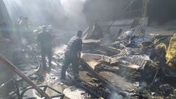 سقوط یک فروند بالگرد در درچه اصفهان