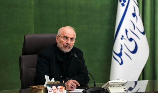 پیام رئیس مجلس به مناسبت صد روز جهاد ملت ایران: درود خدا بر شما مردم که پشت ایران را گرم کردید و کشور را از دهان گرگ‌های درّنده‌ بیرون کشیدید