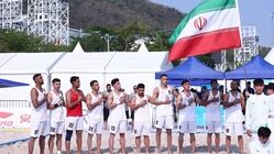 هندبال ساحلی ایران در قهرمانی جهان با شکست نهم شد