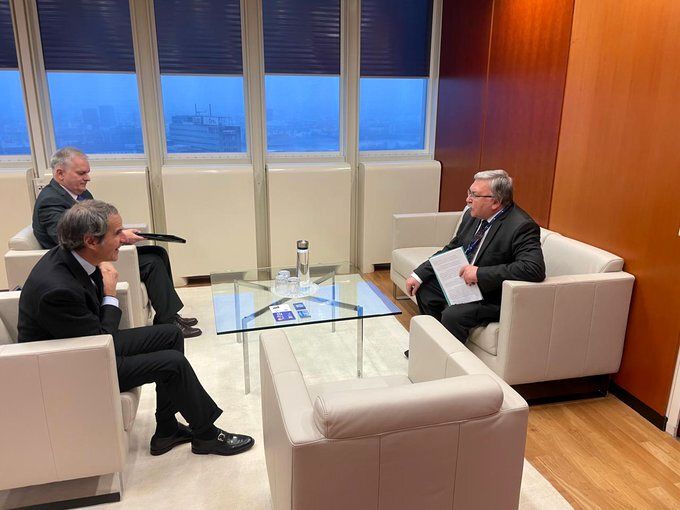 دیدار نماینده روسیه و گروسی درباره برنامه هسته‌ای ایران