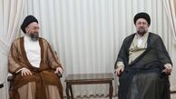 عمار حکیم در دیدار با حسن خمینی: اگر ایران در نبرد با رژیم صهیونیستی تضعیف شود، همه منطقه ضرر خواهد کرد