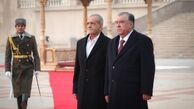 دیدار دوجانبه روسای جمهور ایران و تاجیکستان