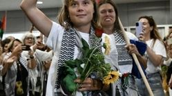 لحظه‌ی گرتا تونبرگ