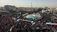 عکس | پوشش سریع حضور علی شمخانی در مراسم تشییع شهدای اقتدار ایران توسط شبکه العربیه سعودی