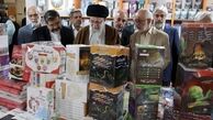 رهبر انقلاب از نمایشگاه کتاب بازدید کردند