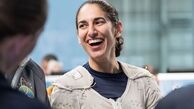 یاسمین مقبلی نقاشی کودکان ایرانی را در ایستگاه فضایی به نمایش گذاشت