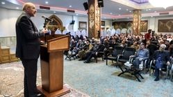 عکس | نشست ماهانه جامعه اسلامی مهندسین با حضور رئیس مجلس