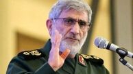 قاآنی: فرمانده ناو فورد با داستان ساختگی از منطقه فرار کرد