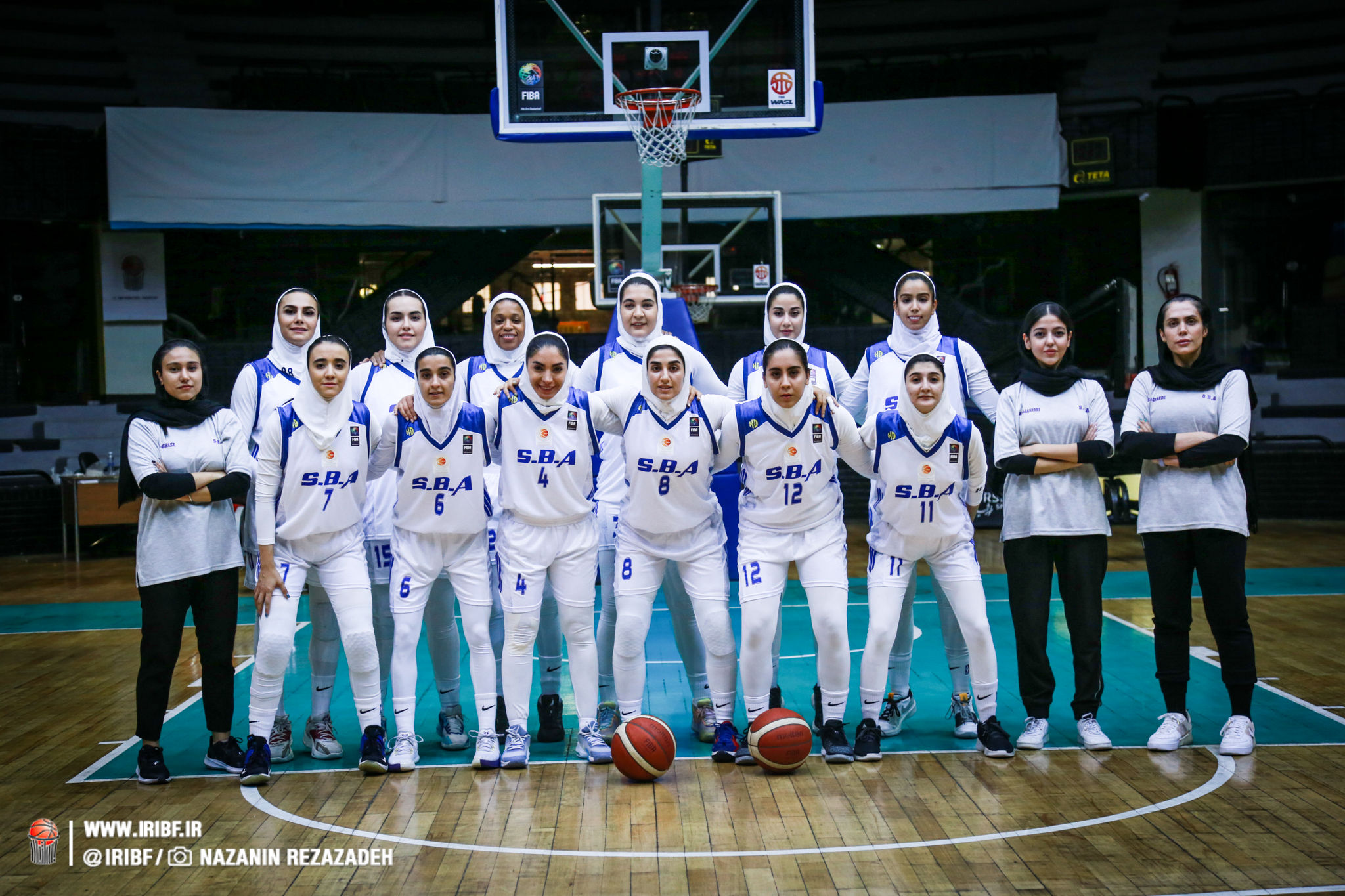 دختران بسکتبالیست ایران از سد قطر هم رد شدند