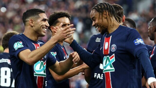 PSG بدون نیمار، مسی و امباپه قویتر شد