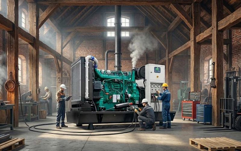 چرا دیزل ژنراتور بهترین انتخاب صنایع در سال 1404 است؟