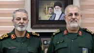 دیدار رئیس ستادکل نیروهای مسلح با فرمانده کل سپاه