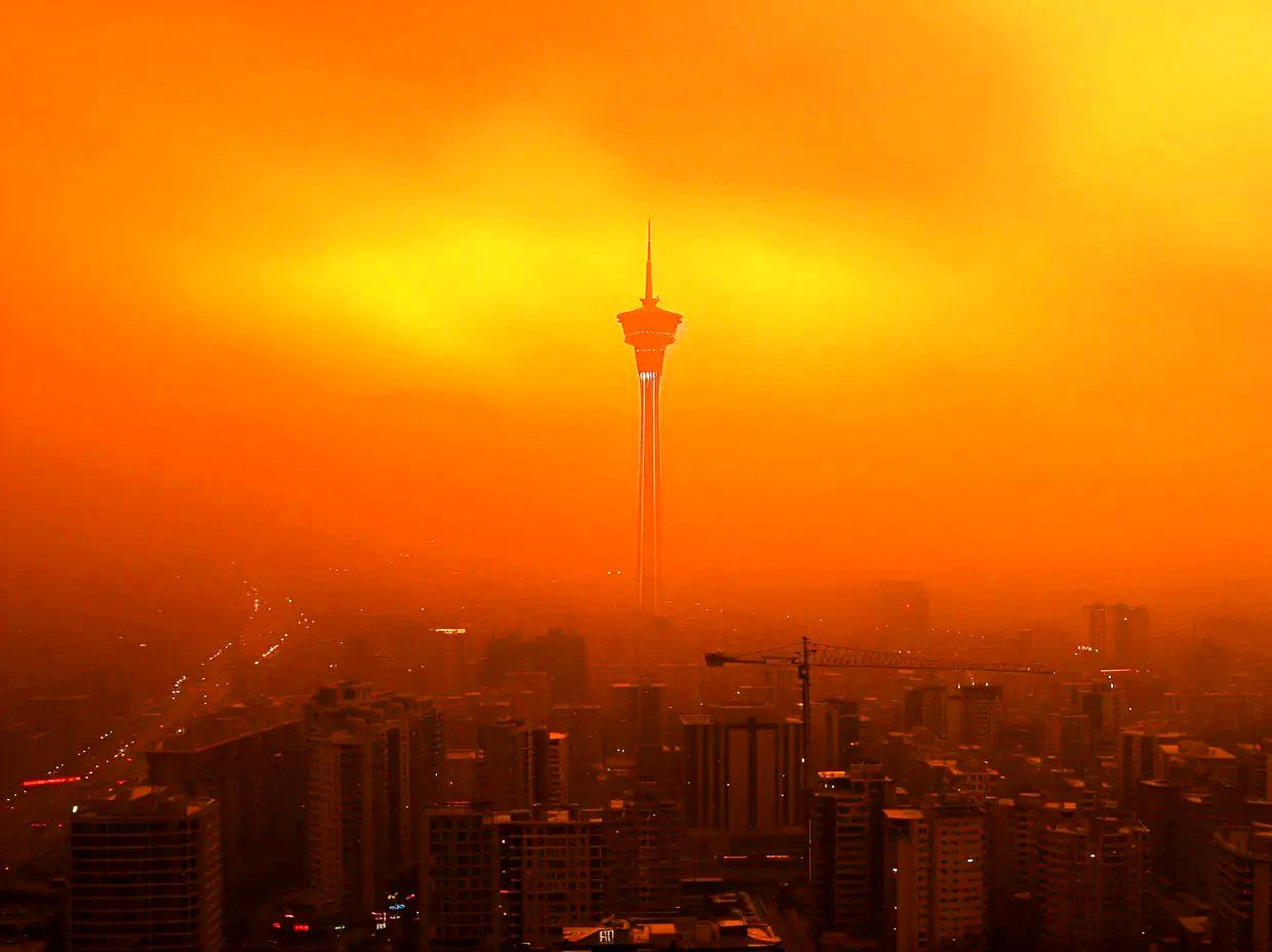 تهران در رتبه پنجمین شهر آلوده جهان قرار گرفت